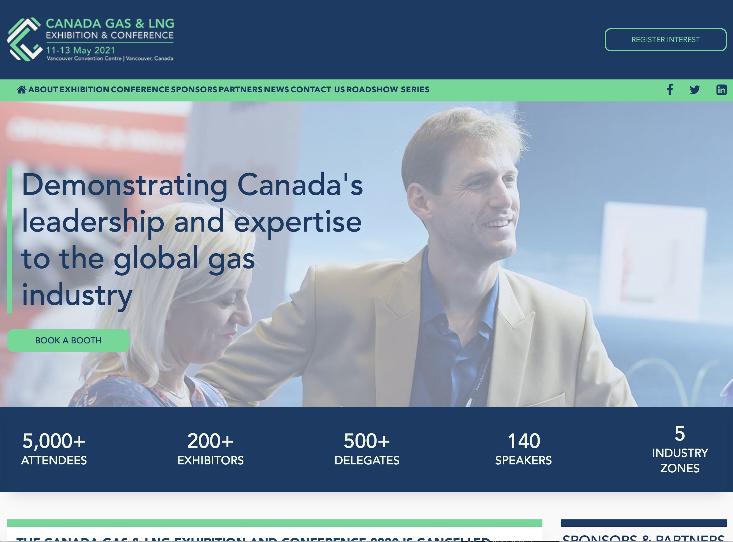 Canada Gas & LNG Exhibition & Conference 2024 イベントグローブ