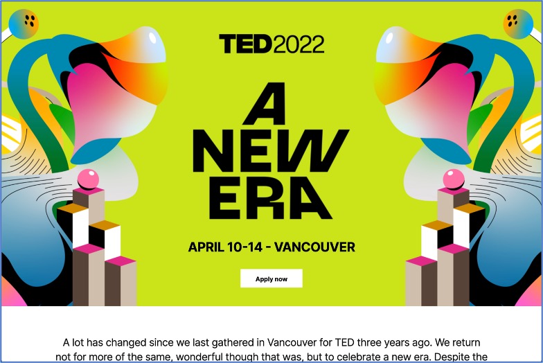 TED Summit 2024 イベントグローブ