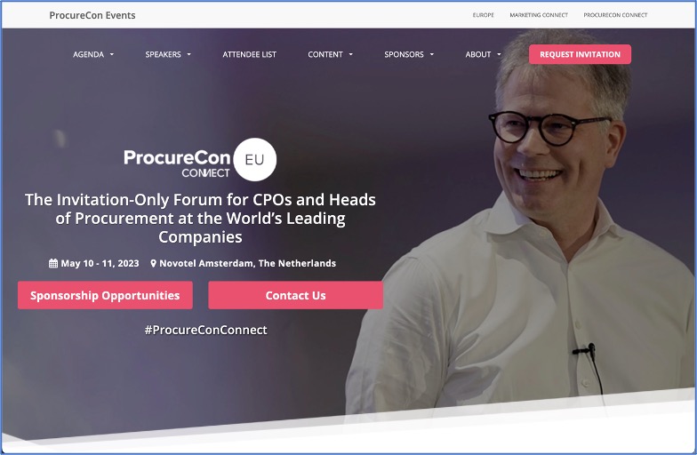 ProcureCon Connect EU 2024 イベントグローブ