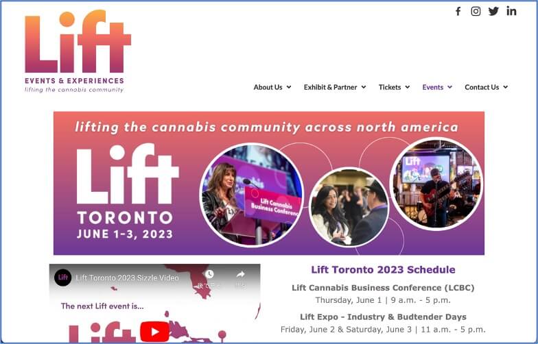 Lift Toronto 2024 イベントグローブ